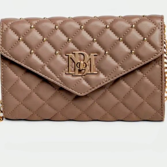 Badgley Mischka Handbags - Badgley Mischka Diamond Quilt Convertible Crossbody NWT